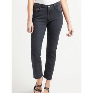 Agolde Toni Mid Rise Straight Jeans